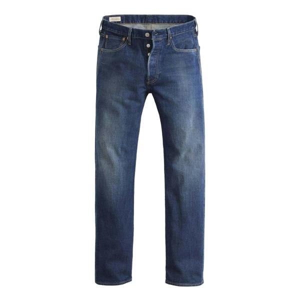 Levis Mens 501 Original Jeans - Blue - 