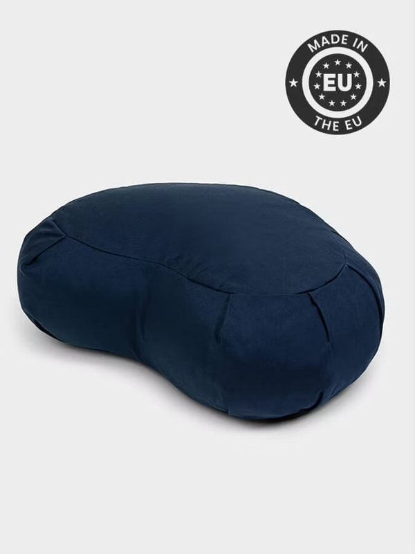 Yoga Studio European Organic Buckwheat Zafu Crescent Cushion