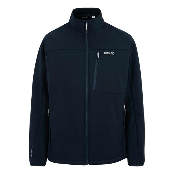 Regatta Mens Mountdale Soft Shell Jacket - Navy Blue - 