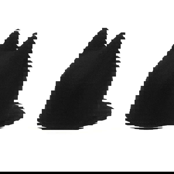 Maison Michel Jamie cap hat in black melted wool