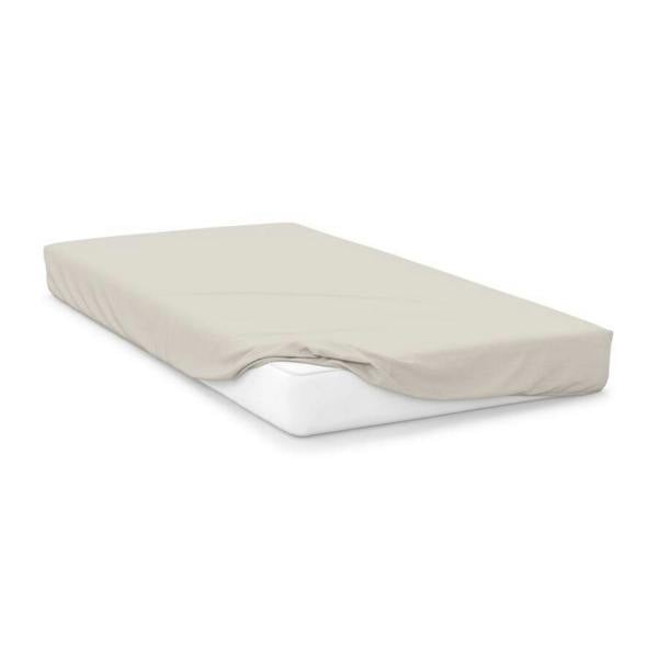 Belledorm Percale Fitted Sheet - Ivory - 