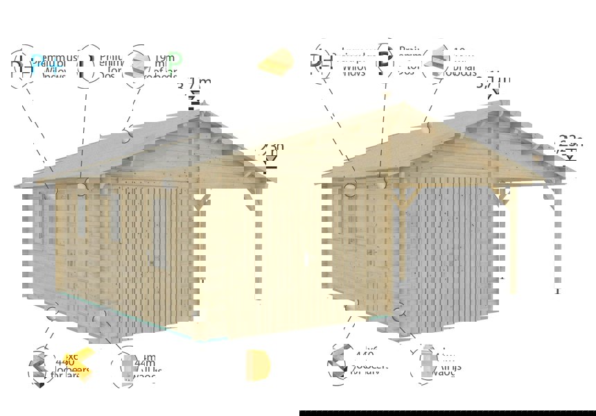 Shire Garage and Carport - Best Shed
