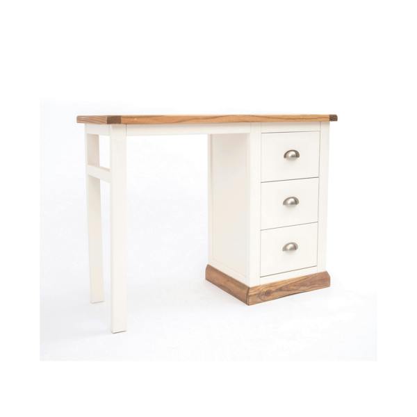 Cabinet Bits Tropea 3 Drawer Desk - Dressing Table Chrome Cup Handle