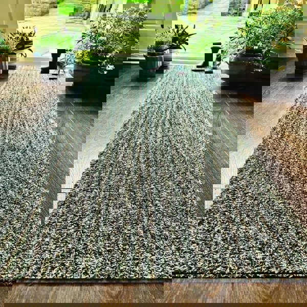 The Rugs Washable Multicolour Stripe Mat | Eco-Friendly Home