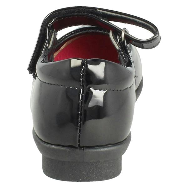 Spot On Girls Spot On Strap Fastening Mary Jane School Shoes H2674