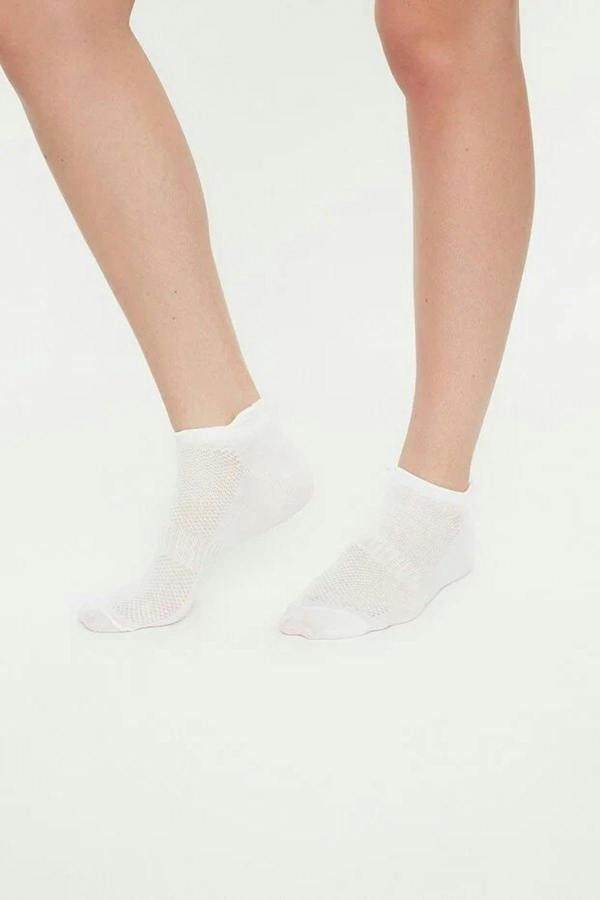 WOVCOR 5-Pack Cotton Knit Sports Yoga Socks
