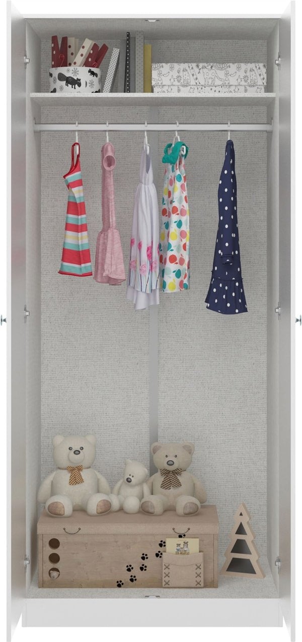 Seconique Denver 2 Door Double Wardrobe