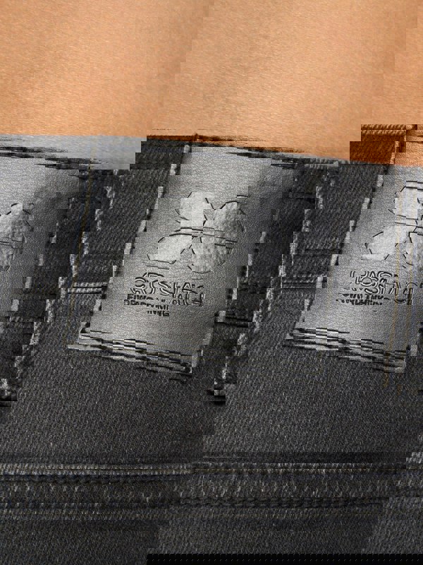 Crosshatch Buraca Slim Fit Denim Jeans Black Wash
