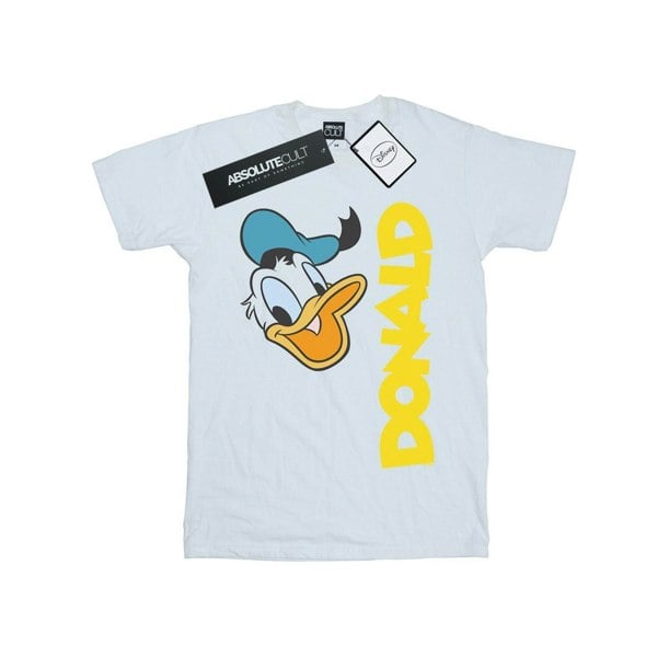 Disney Mens Donald Duck Greetings T-Shirt - White