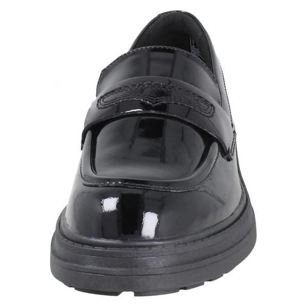 Clarks Ladies Clarks Chunky Sole Piped Trim Loafer Shoes Orinoco3 Edge