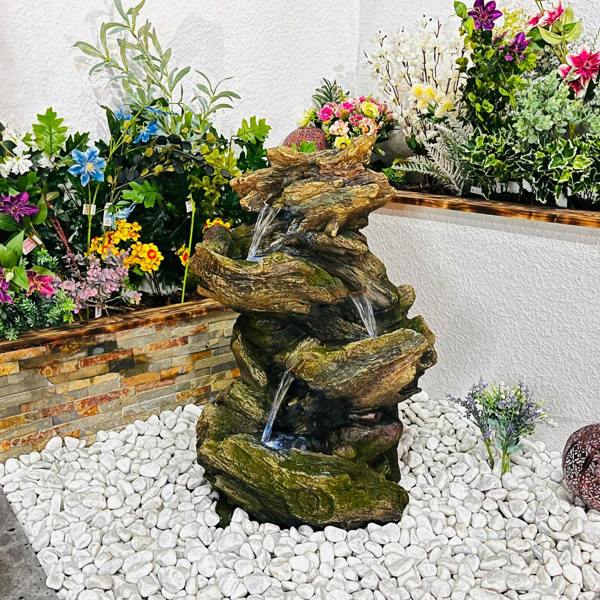 Tranquillity Water Features Driftwood Falls Woodland Water Feature