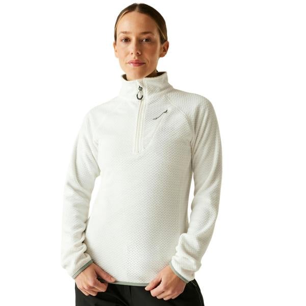 Dare 2B Womens/Ladies Switch Up Fleece Top - Egret - 