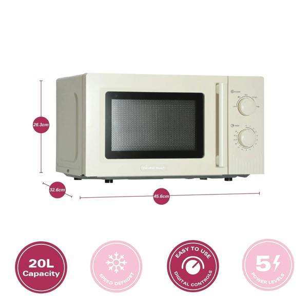 Hamilton Beach Miami Kettle, Toaster & Microwave Set - Sand - Hamilton Beach UK