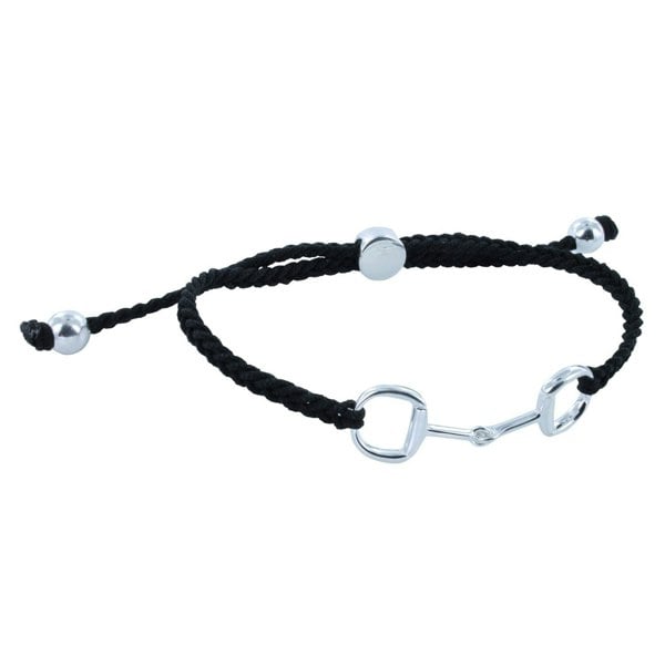 Silver Snaffle Friendship Bracelet - Reeves & Reeves