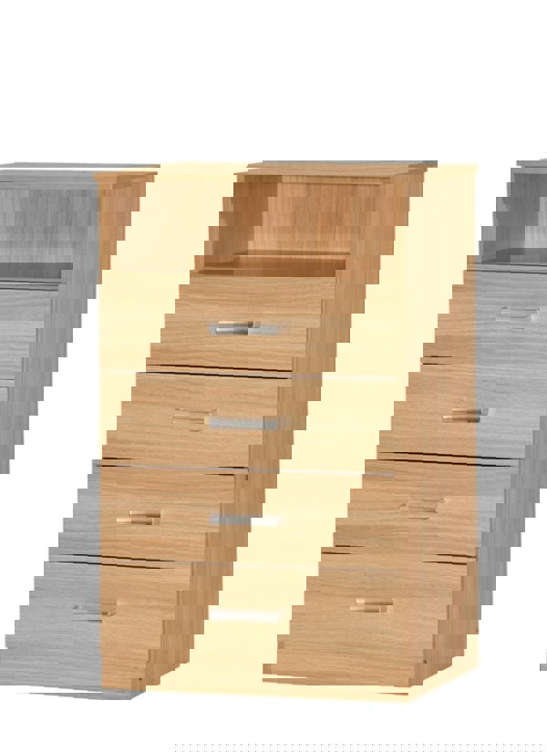 Comfy Living Wrexham Stylish Oak Finish Bedroom furniture