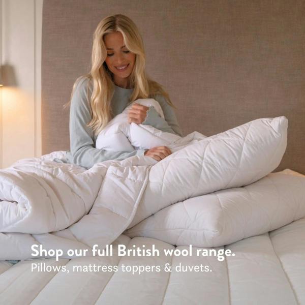 Putnams British Wool Contour Pillow - Anti-Snoring