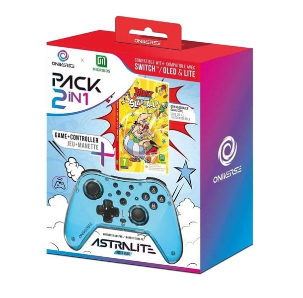 Oniverse | Asterix and Obelix Nintendo Switch Game and Controller Bundle
