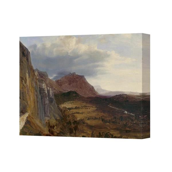 Benjamin Tate Design Contemporary Landscape Canvas Art Print Handmade in UK