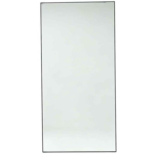Gr8 Home Large 165x60cm Full Length Floor Mirror Black Framed Freestanding Bedroom Mirror