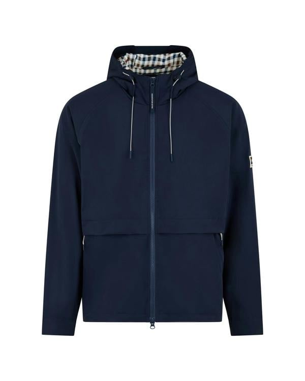 Aquascutum Mens Shell SP Hooded Jacket - Navy 11