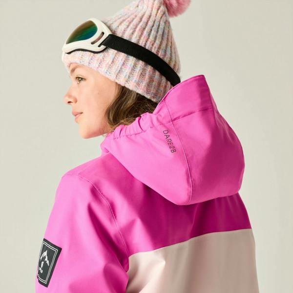 Dare 2B Childrens/Kids Send It II Ski Jacket - Extreme Pink - 