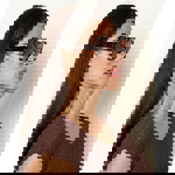 Blue Vanilla Brown Frame Sunglasses