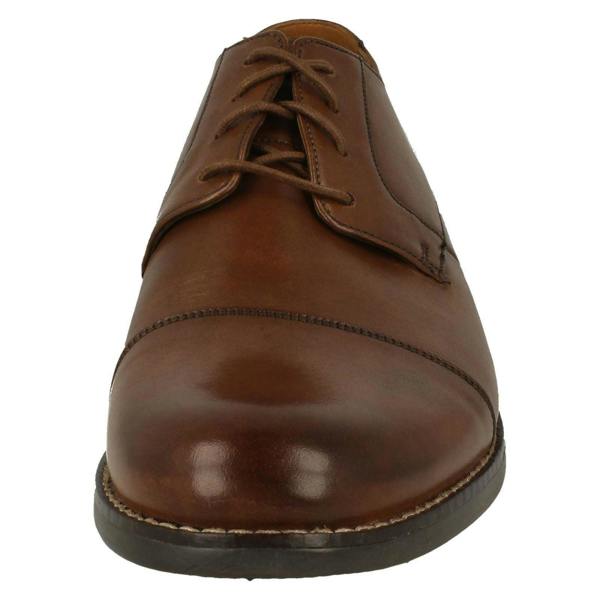 Clarks Mens Clarks Formal Lace Up Shoes Becken Cap