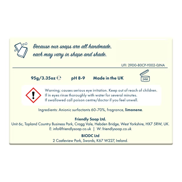 Friendly Soap - Kitchen Bar - Lemon & Lime - 4 X 95g