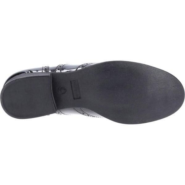 Hush Puppies Kada Senior Patent Leather Girls's Patent Black Brogues