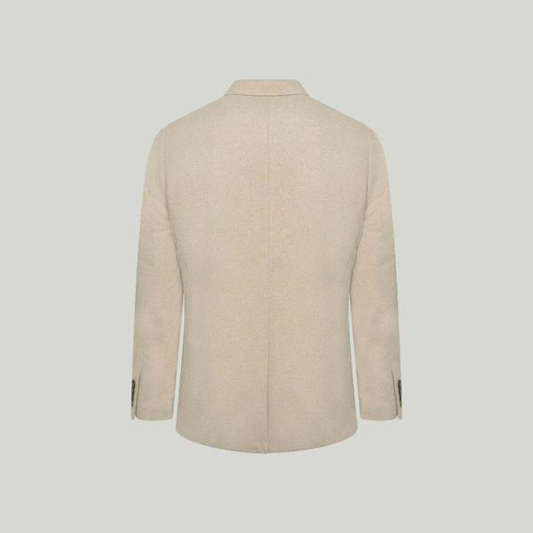 Harry Brown London Adam Wool Tweed Two Piece Suit in Ecru
