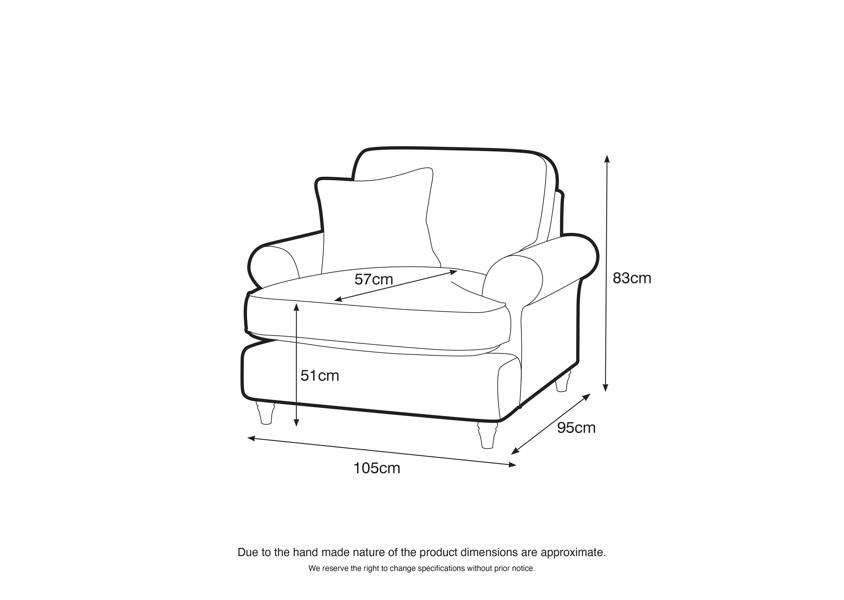 The Great Sofa Company The Bromfield Arm Chair