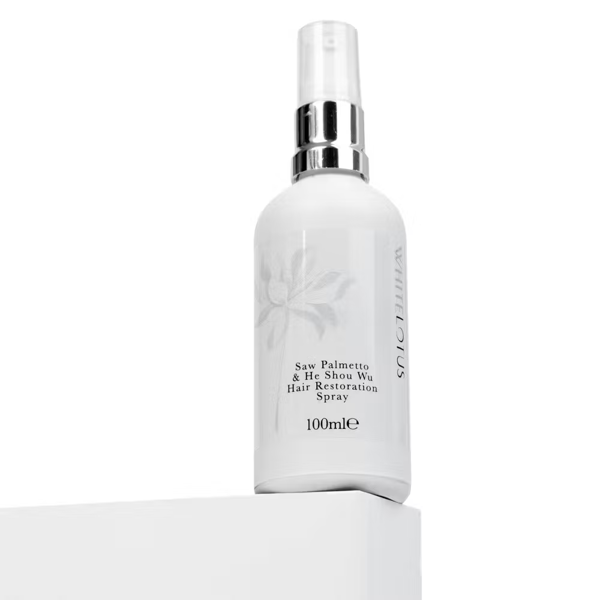 White Lotus Beauty Hair Thickening Spray with Activated Ginseng and Saw Palmetto
