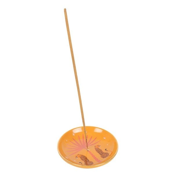 Serano Leopard Palm Incense Holder