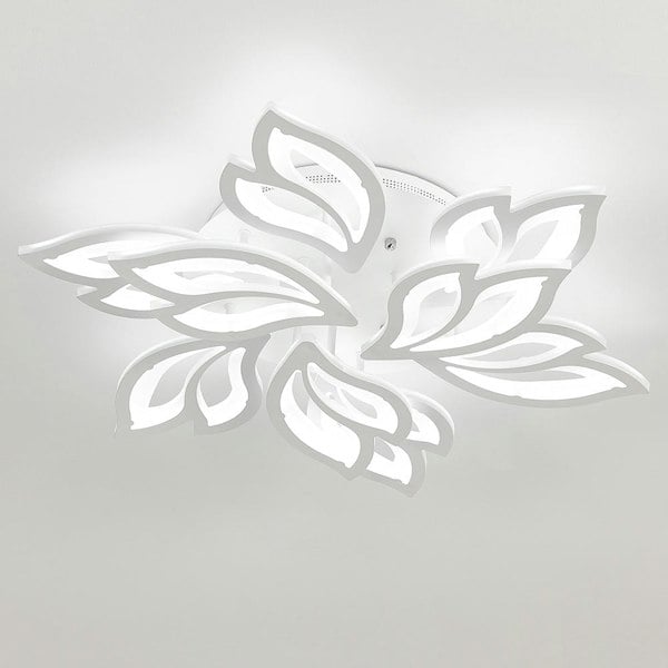 Petal Modern LED Ceiling Light Dimmable/Non-Dimmable (Version C) Ceiling Light Living and Home W 74 x L 74 cm Non-dimmable 