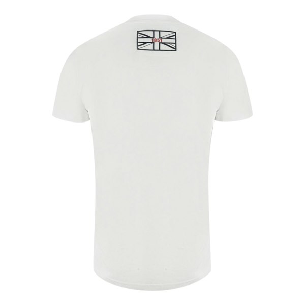 Aquascutum London Circle Logo T-Shirt - White