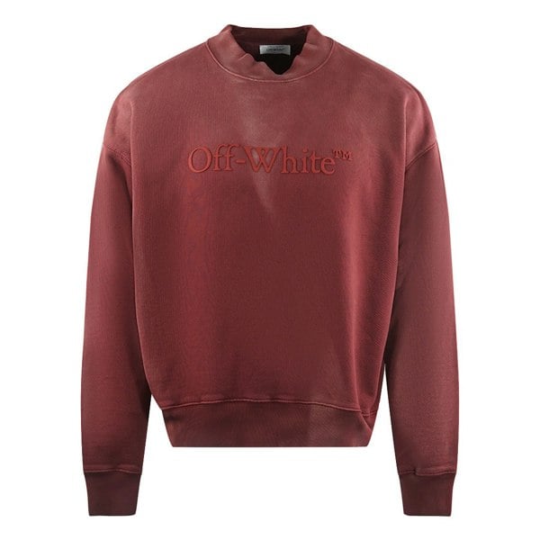 Off-White Laundry Skate Fit Sweatshirt - Red