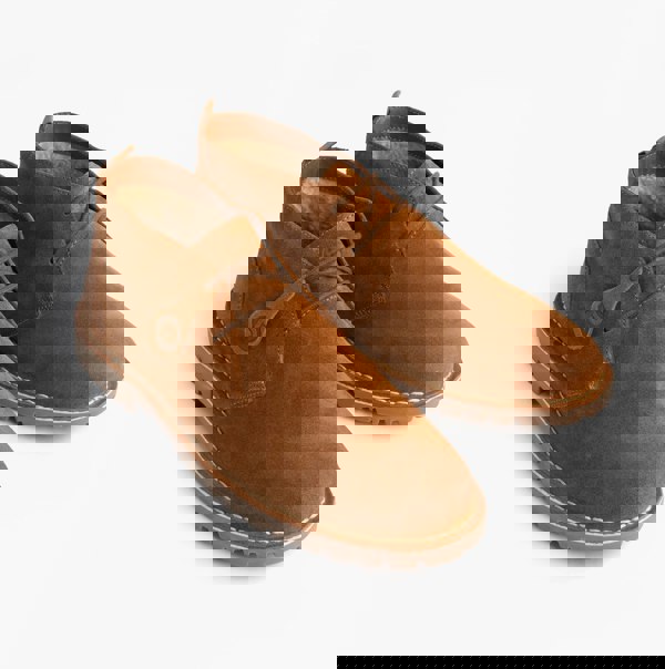 Popps COOPER Mens Desert Boots Cognac