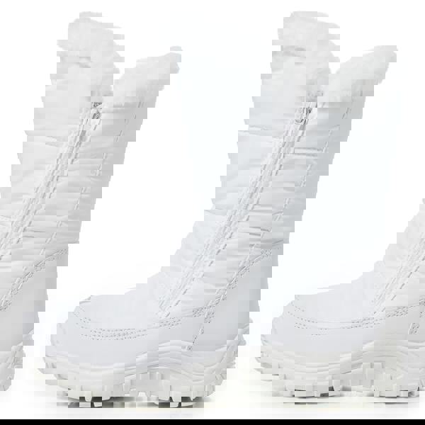 VIVA Polar Womens Memory Foam Twin Zip Waterproof Faux Fur Snow Boots