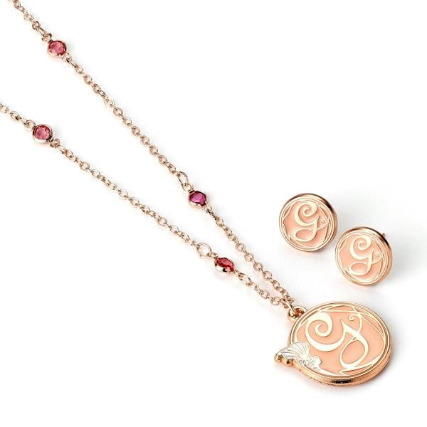 Wicked Glinda Necklace and Stud Earrings Gift Set