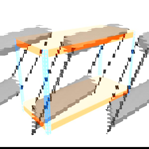 Monster Racking S-Rax 2 Tier Workbench - 120cm x 60cm x 90cm