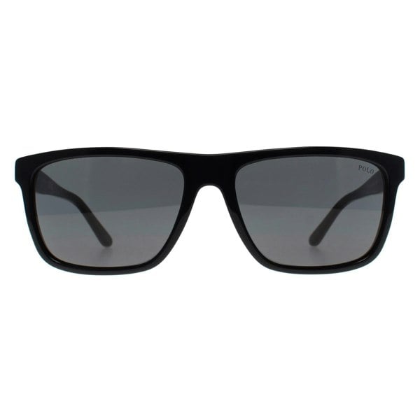 Polo Ralph Lauren Sunglasses PH4153 566887 Black Red Dark Grey