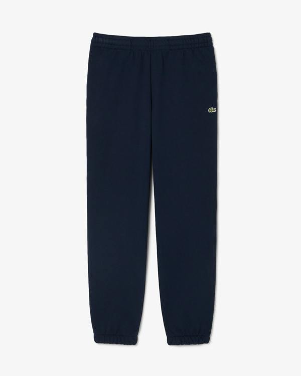 Lacoste Regular Fit Mens Fleece Sweatpants - Navy Blue 166 | CHO | Designer Mens Sweatpants