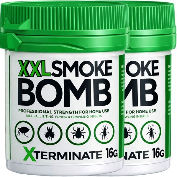 Xterminate XXL Smoke Bomb Insect Killer Fogger Fumer for Bed Bugs