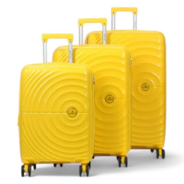 Snowball Expandable Hard Shell 8 Wheels Luggage Travel Cabin Suitcase Set