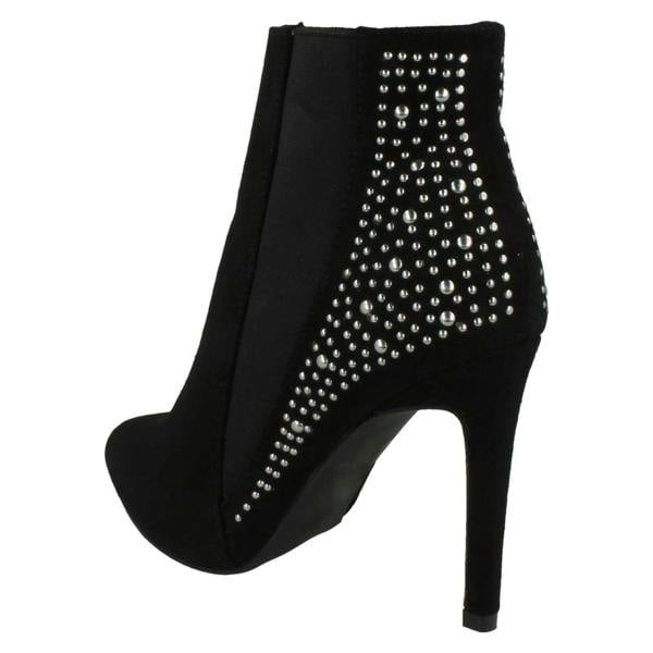 Anne Michelle Ladies Anne Michelle Slim Heel Ankle Boots