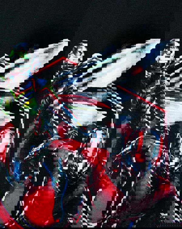 Marvel Mens Black Ant-Man, Wasp Short Sleeved T-Shirt