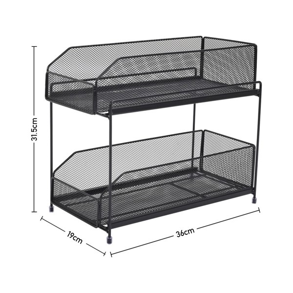 Living and Home Multi-Purpose Cosmetics Storage Rack Storage Shelf For Kitchen Bathroom