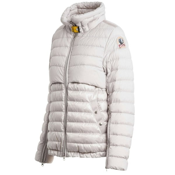 Parajumpers SAYA PWPUCY33 254 DAWN Light Grey Down Jacket Womens S