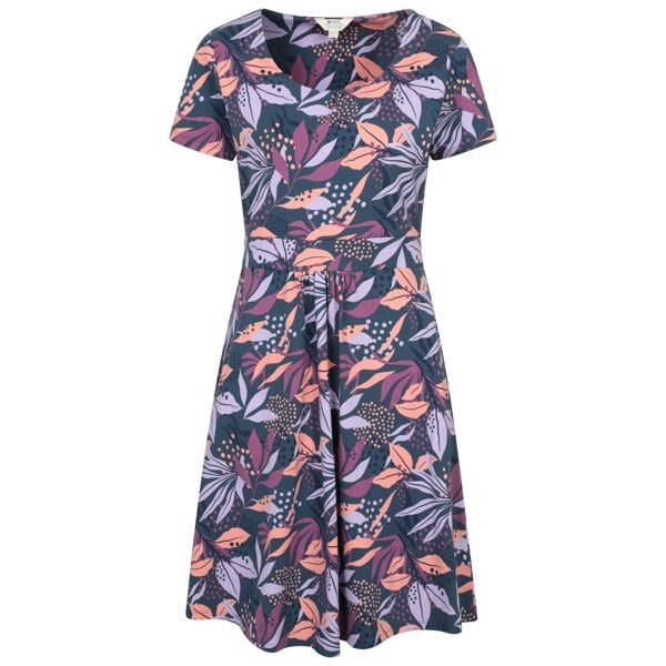 Mountain Warehouse Womens Orchid Leaf Dress - Purple