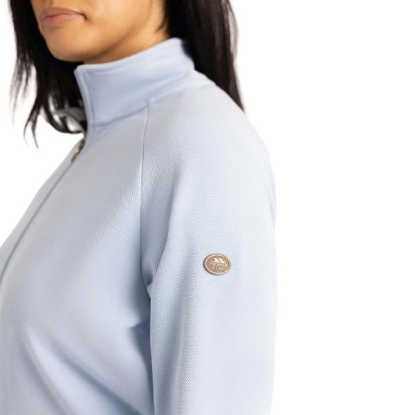 Trespass Womens/Ladies Pipa Quarter Zip Top - Blue Haze - 